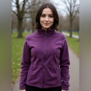 The North Face Winter Top Purple Fleece XL
